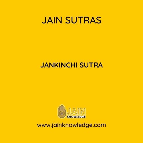 JANKINCHI SUTRA