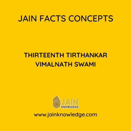 Thirteenth Tirthankar Vimalnath Swami