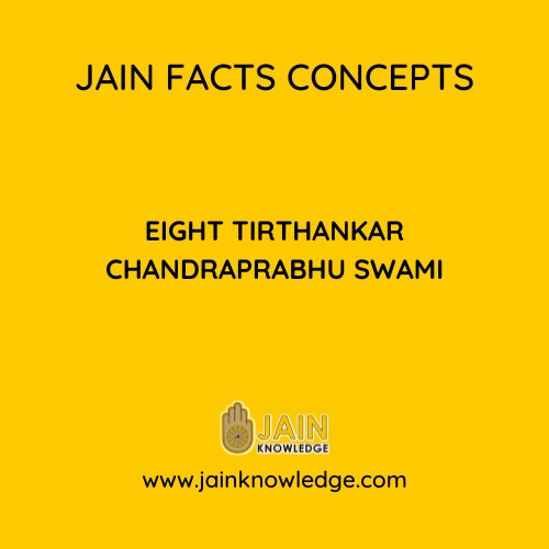 Eight Tirthankar Chandraprabhu Swami