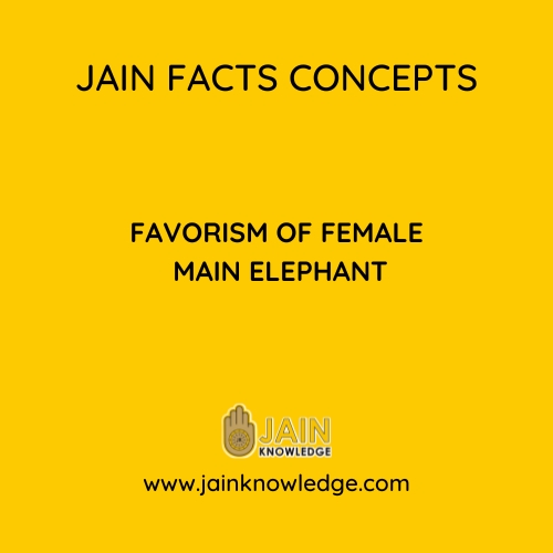 Favorism of Female Main Elephant